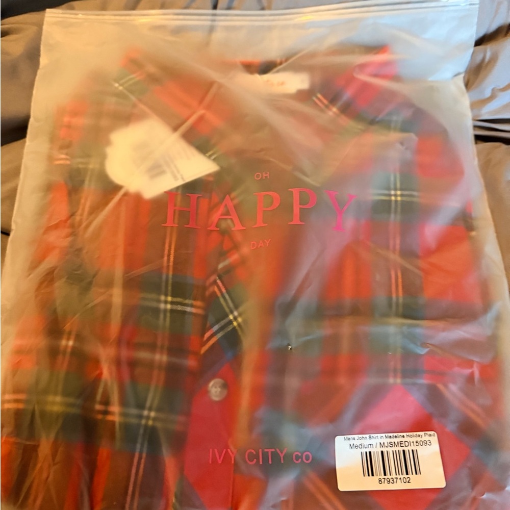 Ivy City Co Christmas Multicolor Plaid Shirt